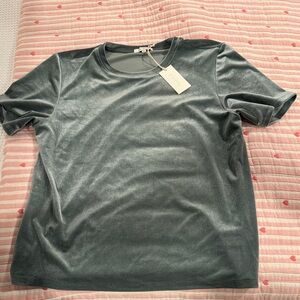 Z Supply Slate Velvet Top nwt